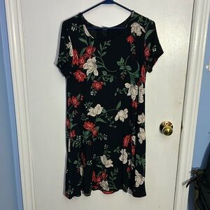 Floral T-shirt Dress